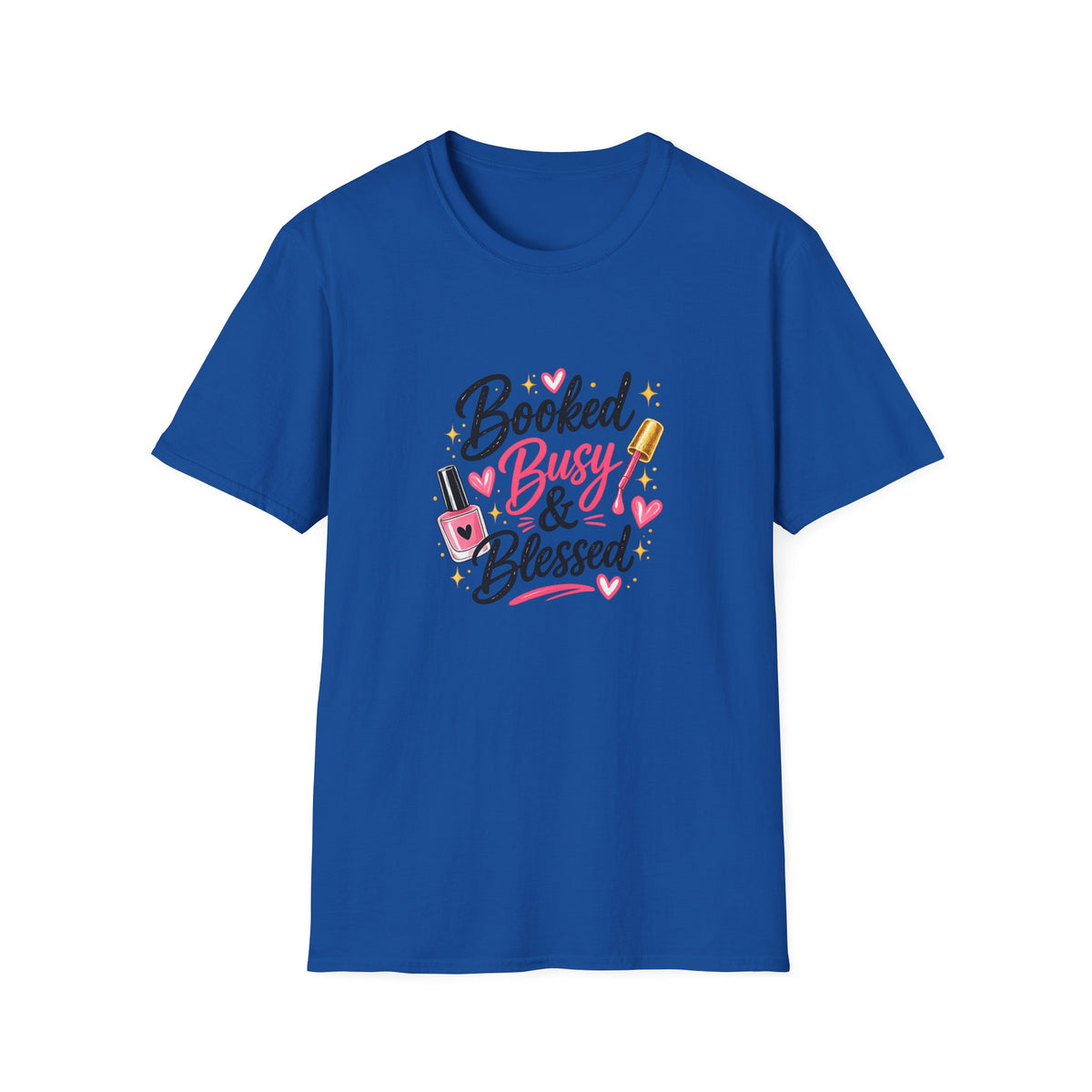 Booked Busy & Blessed Tee