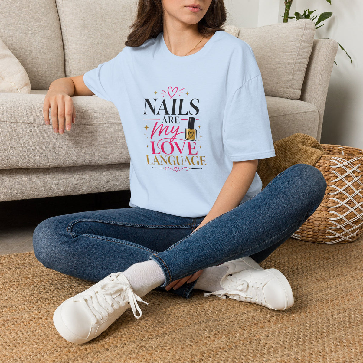 Nails Are My Love Language Tee