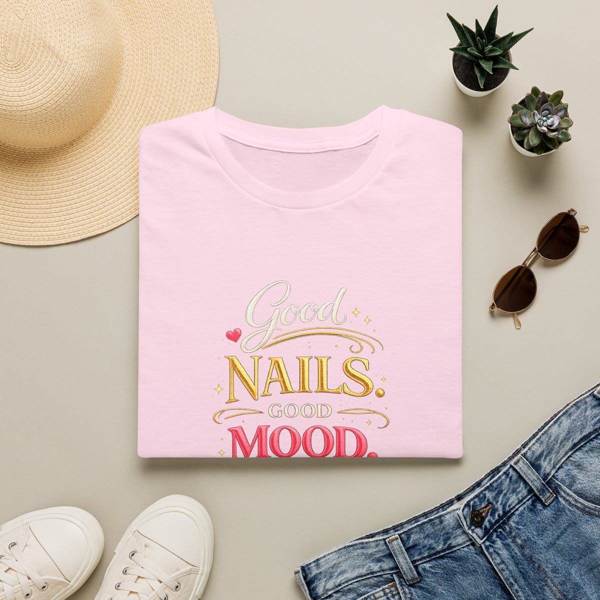 “Good Nails, Good Mood” Tee