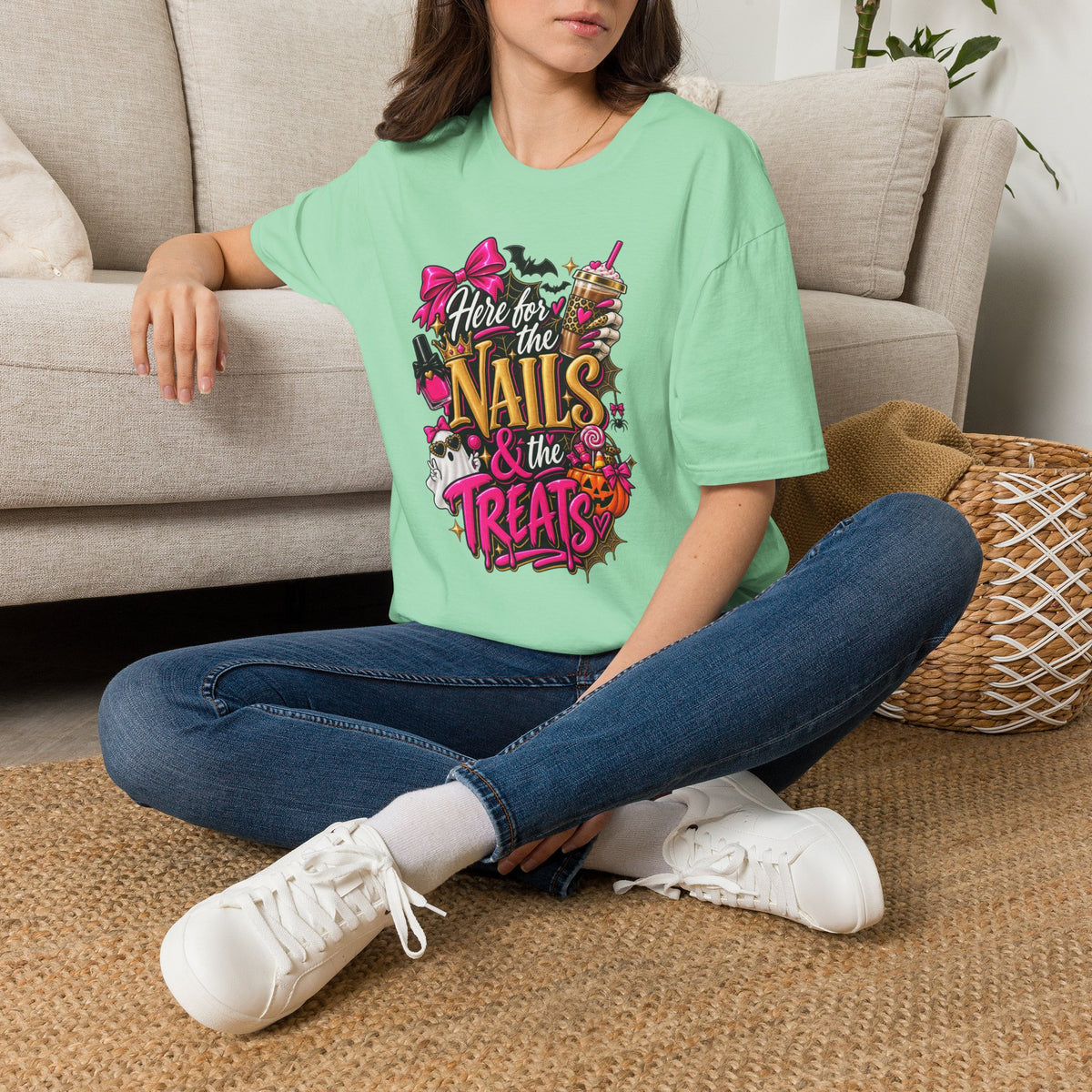 Here for the Nails & Treats Tee