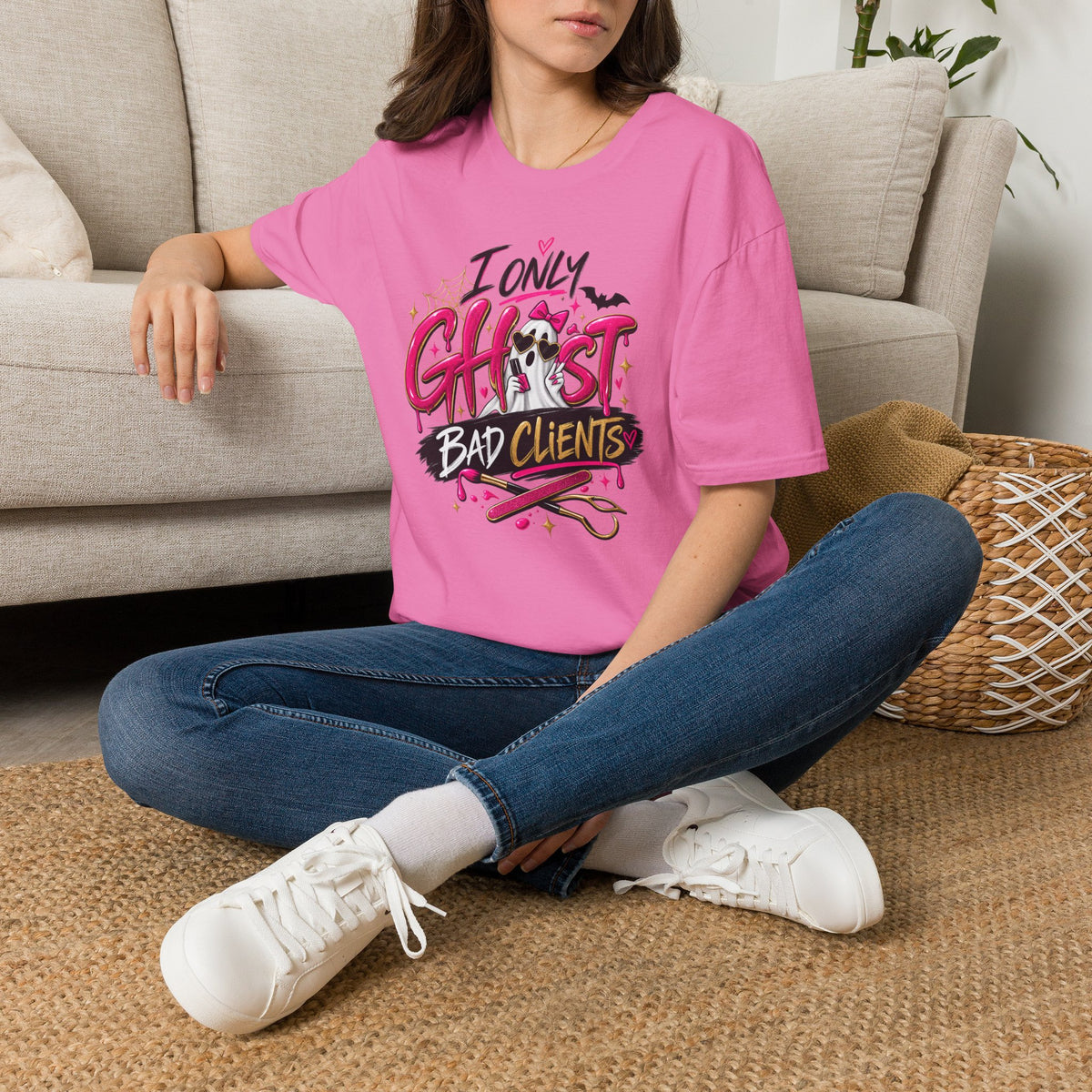 I Only Ghost Bad Clients Tee