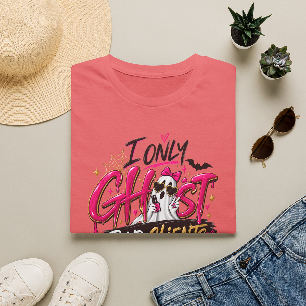 I Only Ghost Bad Clients Tee
