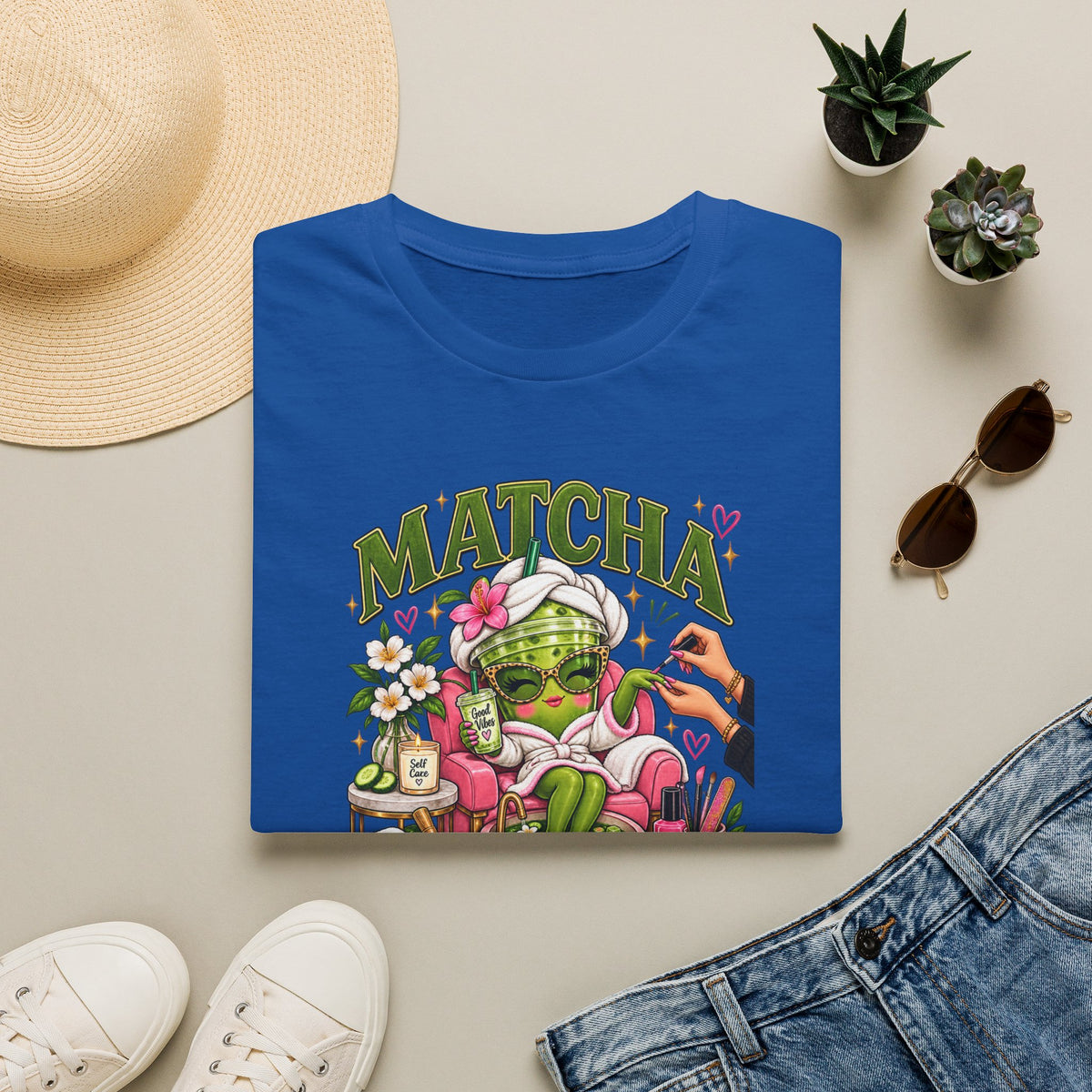 Matcha Mani Pedi 2 Tee