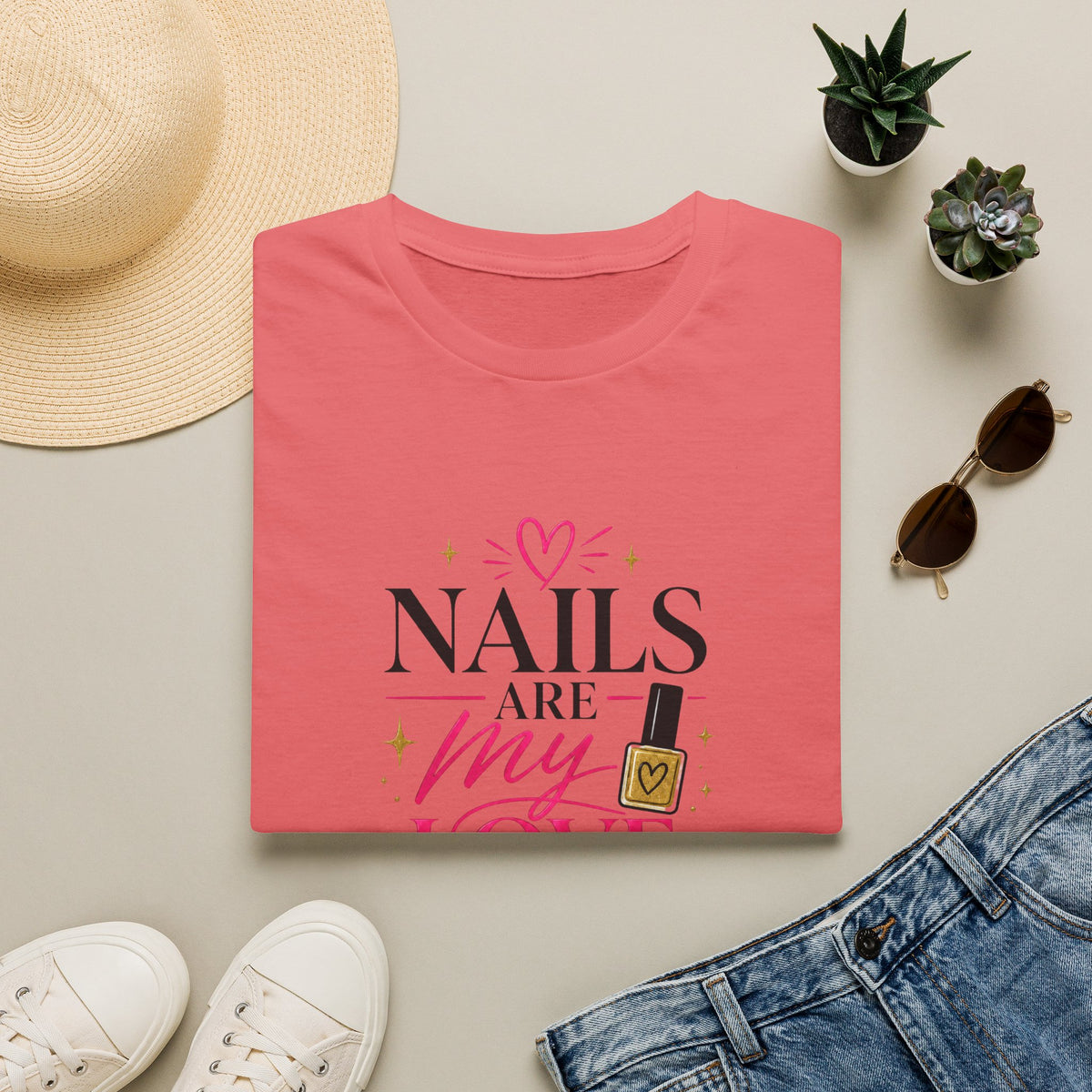 Nails Are My Love Language Tee