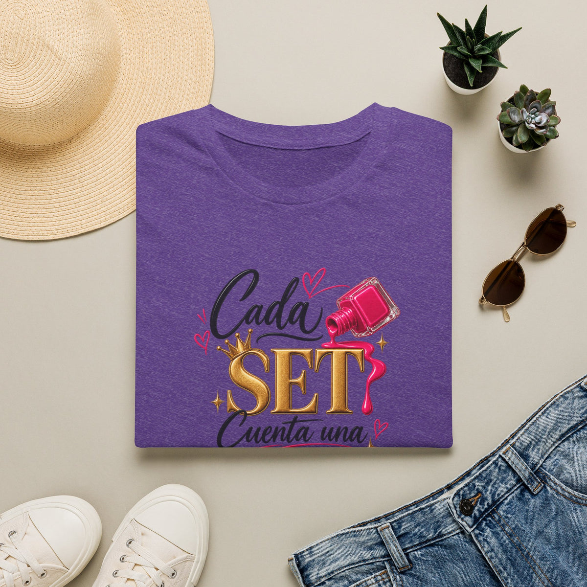 'Cada Set Cuenta Una Historia' Tee