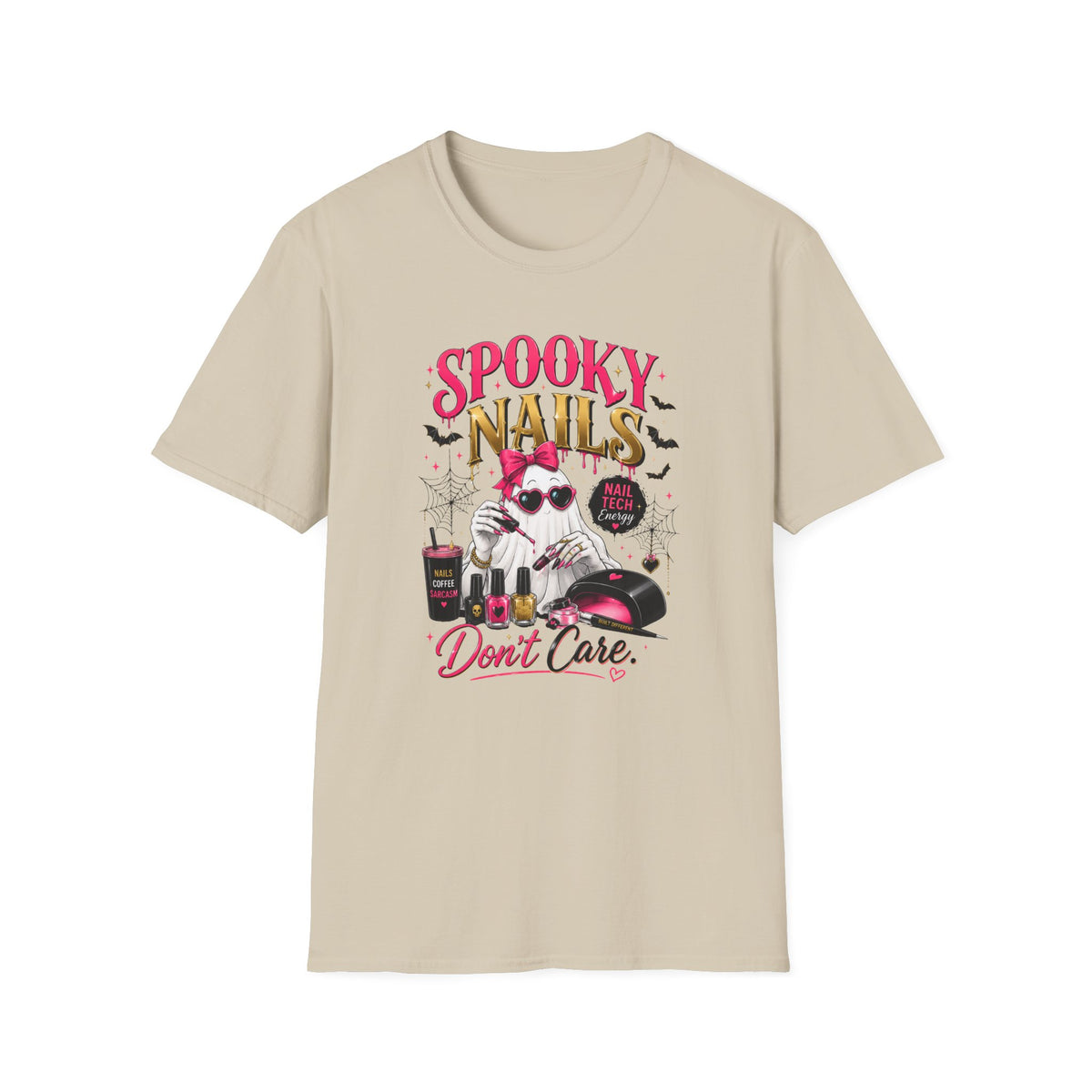 Spooky Nails Don’t Care Tee