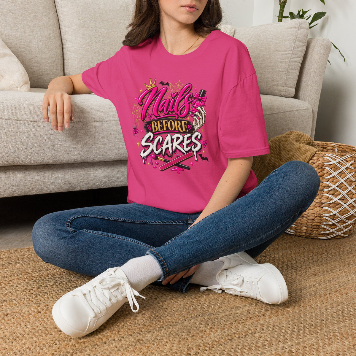 Nails Before Scares Tee