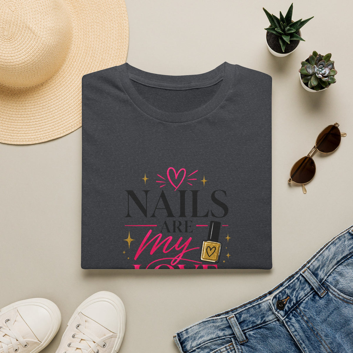 Nails Are My Love Language Tee