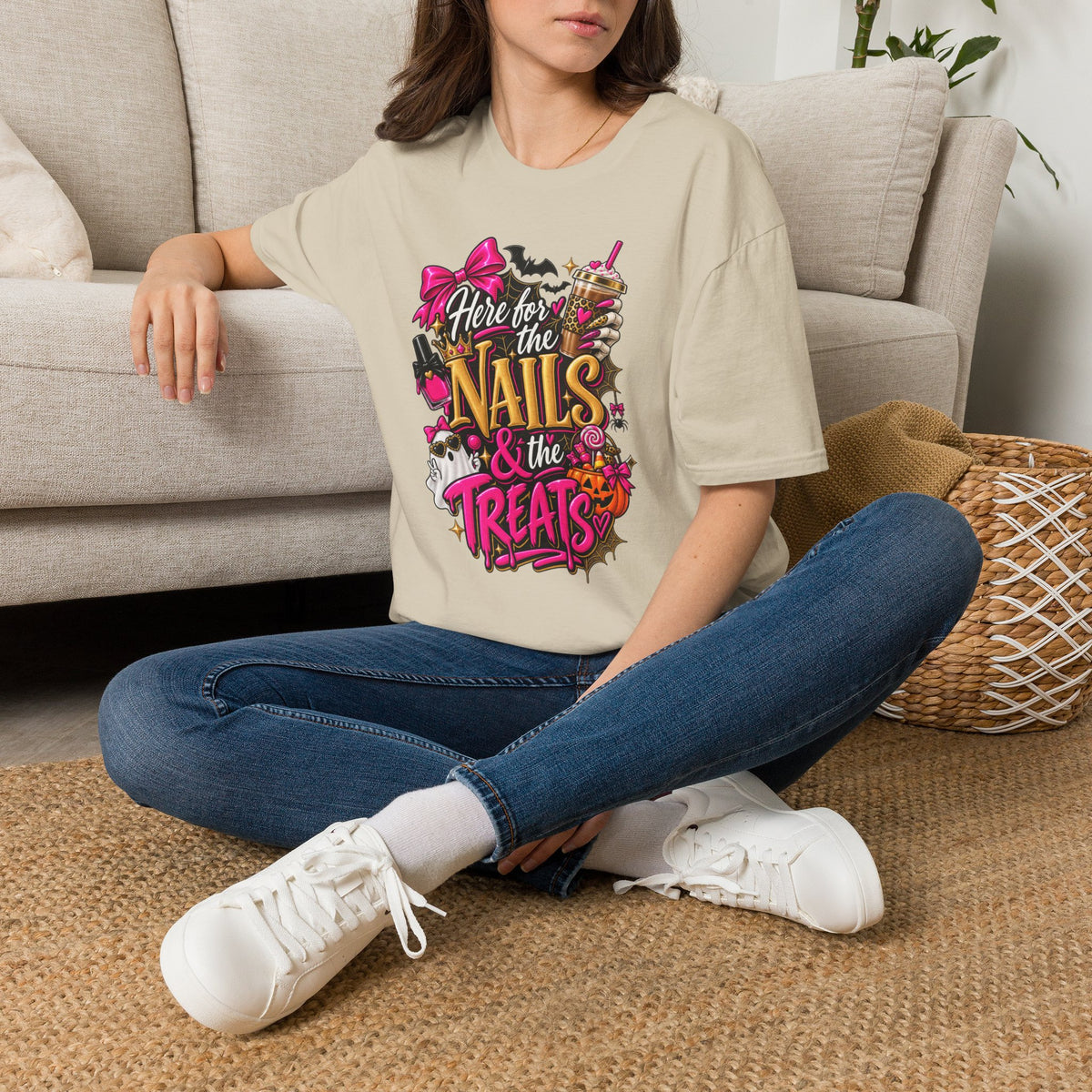 Here for the Nails & Treats Tee