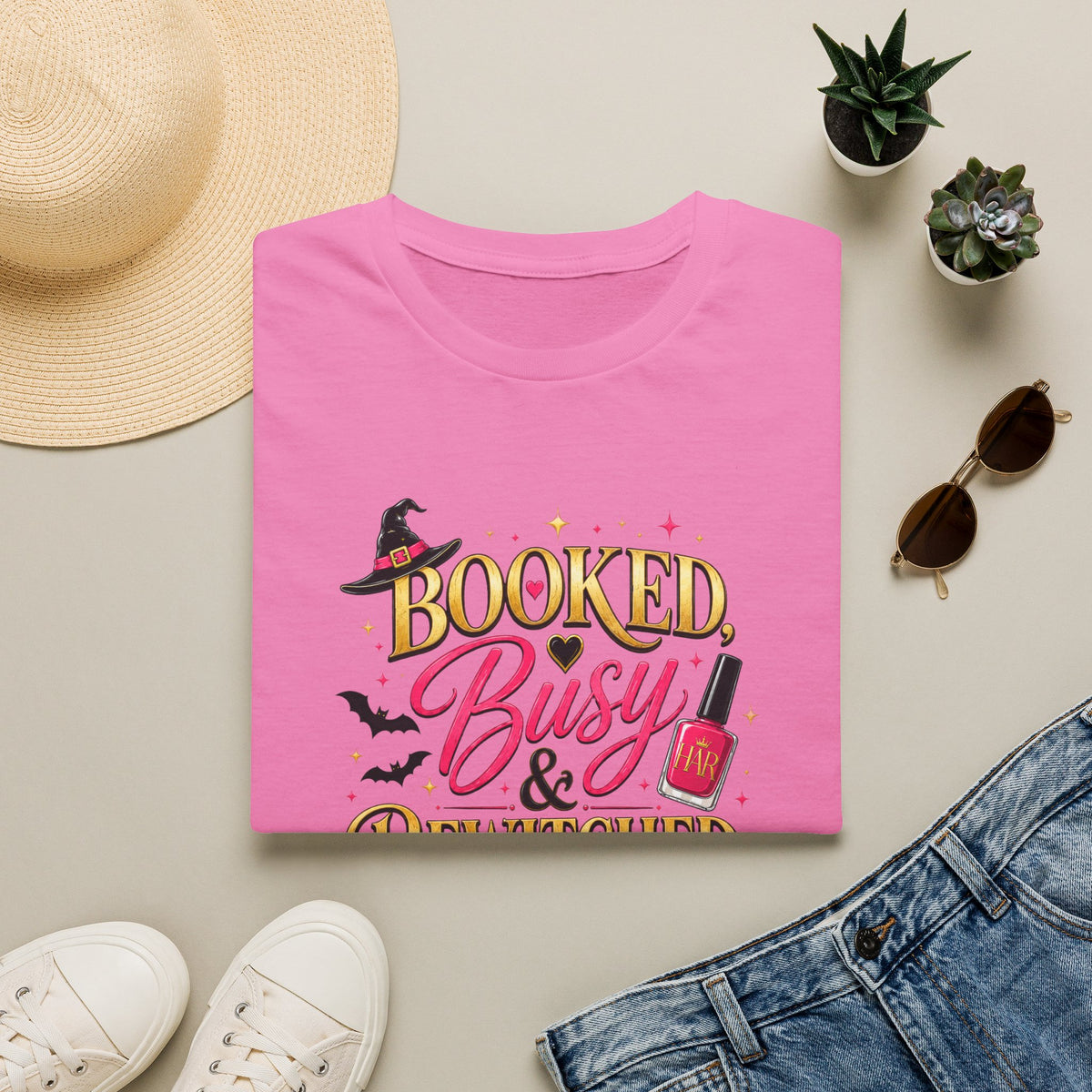 Booked, Busy & Bewitched Tee