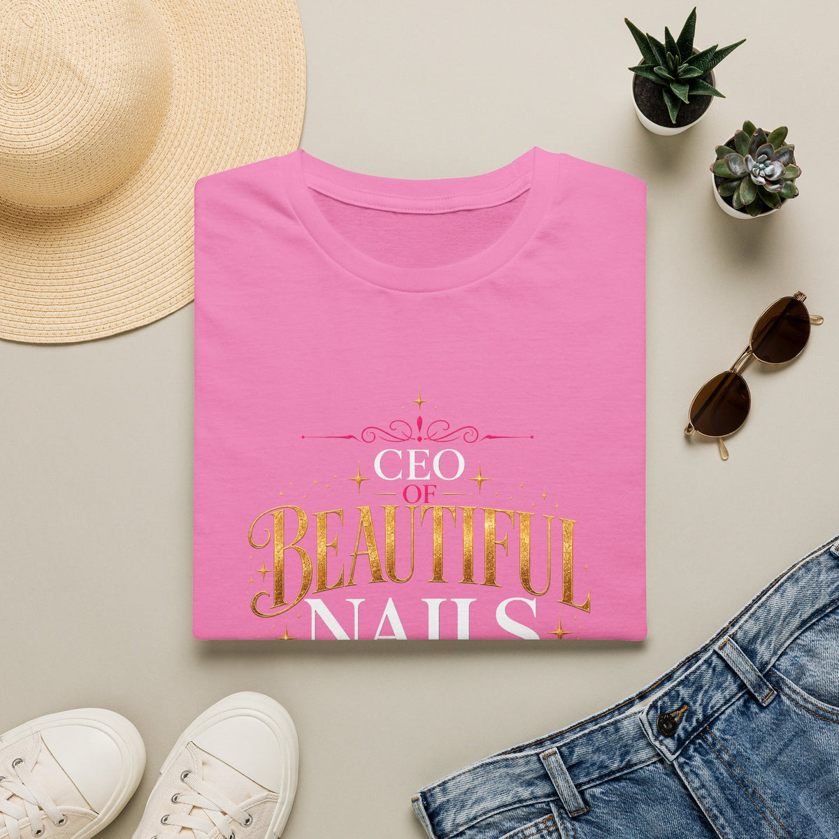 “CEO Beautiful Nails” Tee