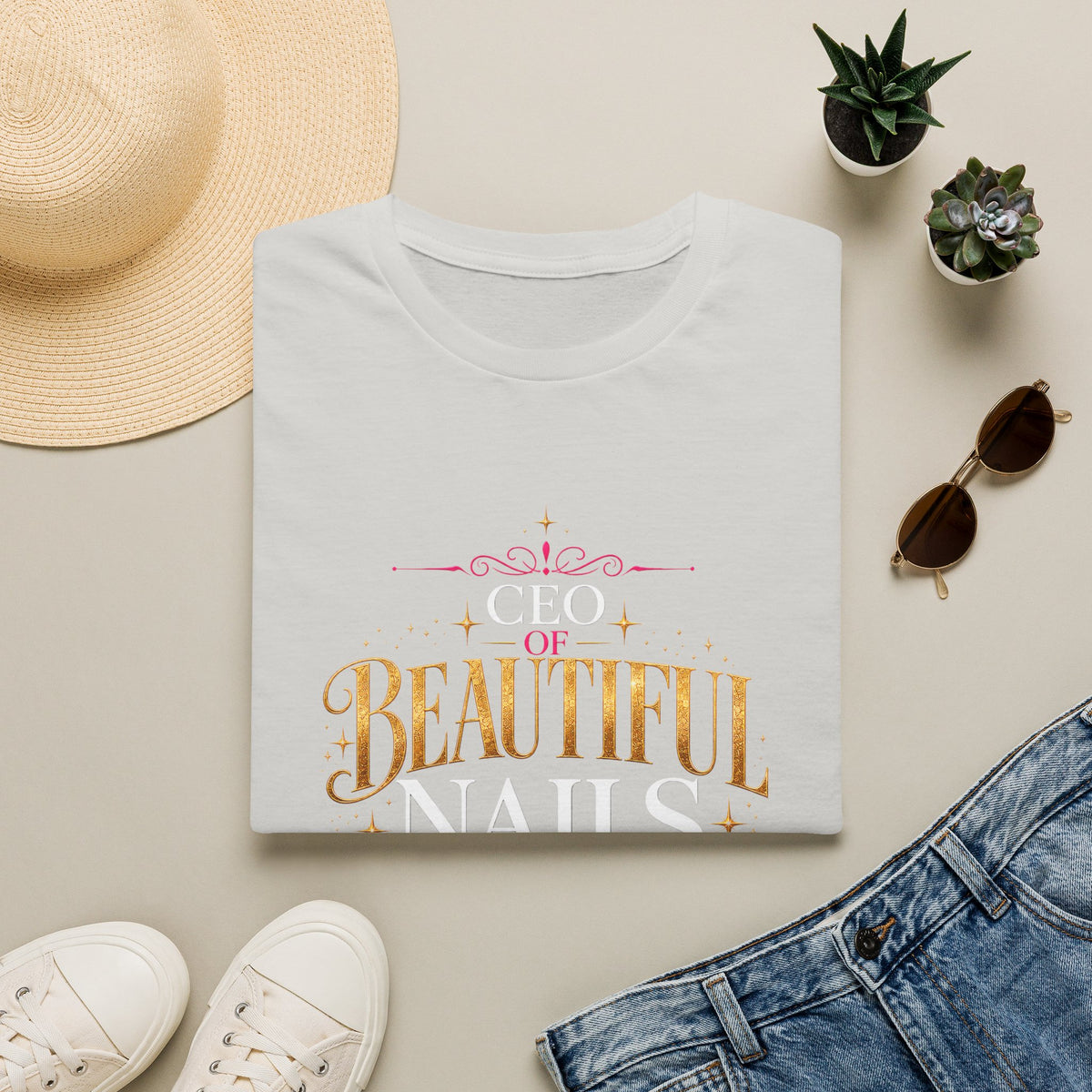 “CEO Beautiful Nails” Tee