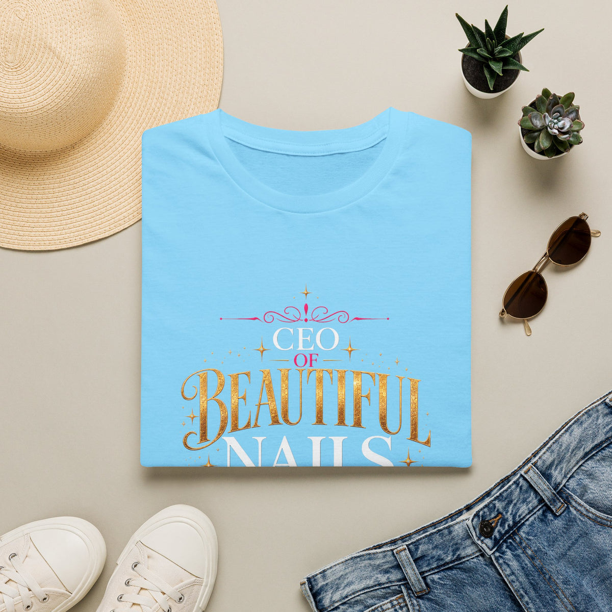 “CEO Beautiful Nails” Tee