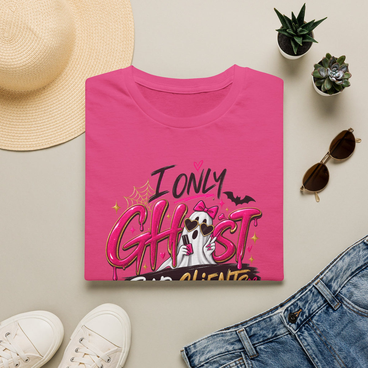 I Only Ghost Bad Clients Tee