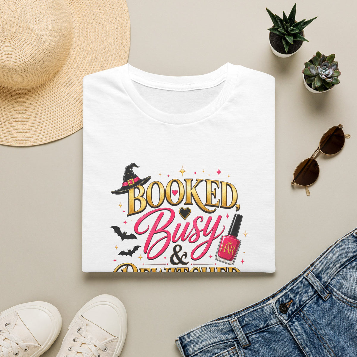 Booked, Busy & Bewitched Tee