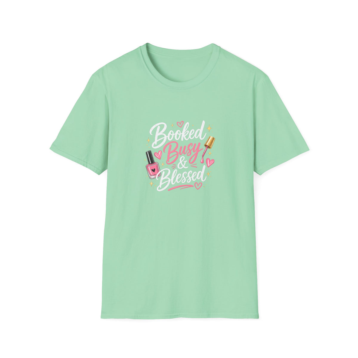 Booked Busy & Blessed Tee