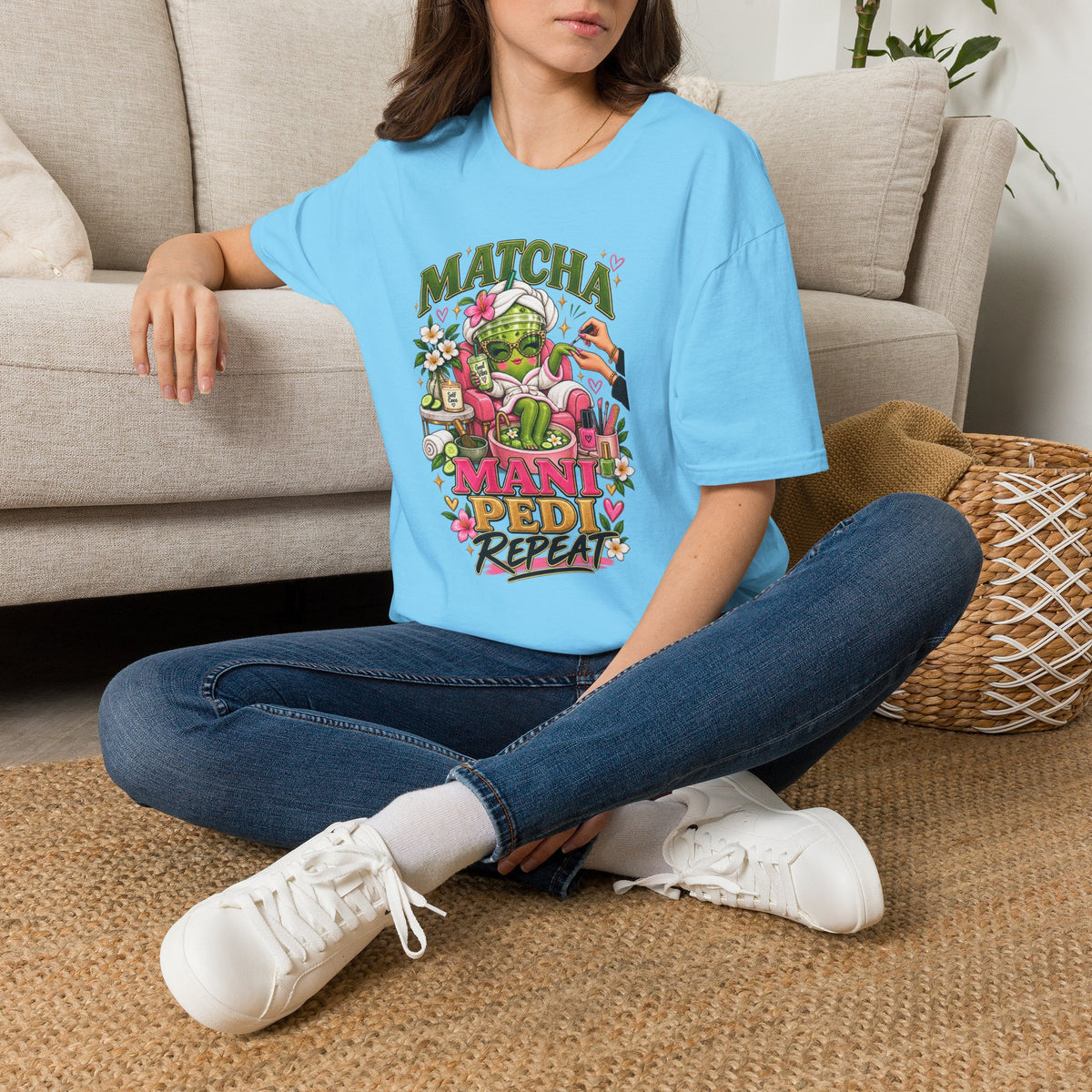 Matcha Mani Pedi 2 Tee