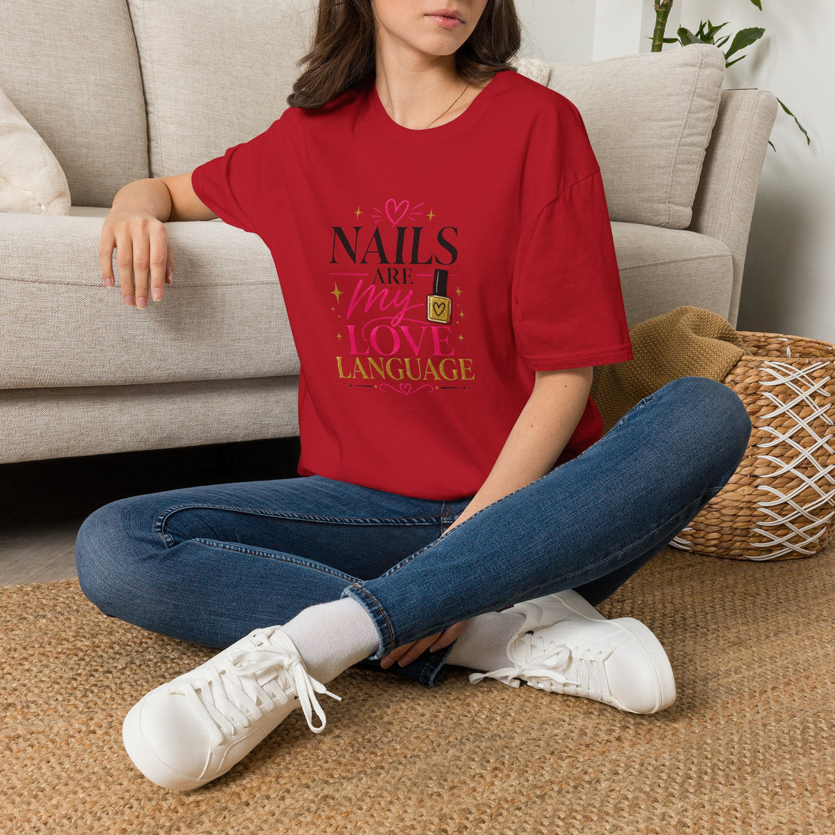 Nails Are My Love Language Tee