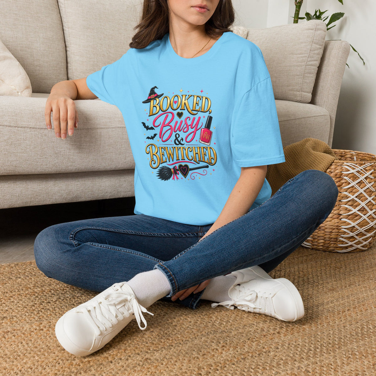 Booked, Busy & Bewitched Tee