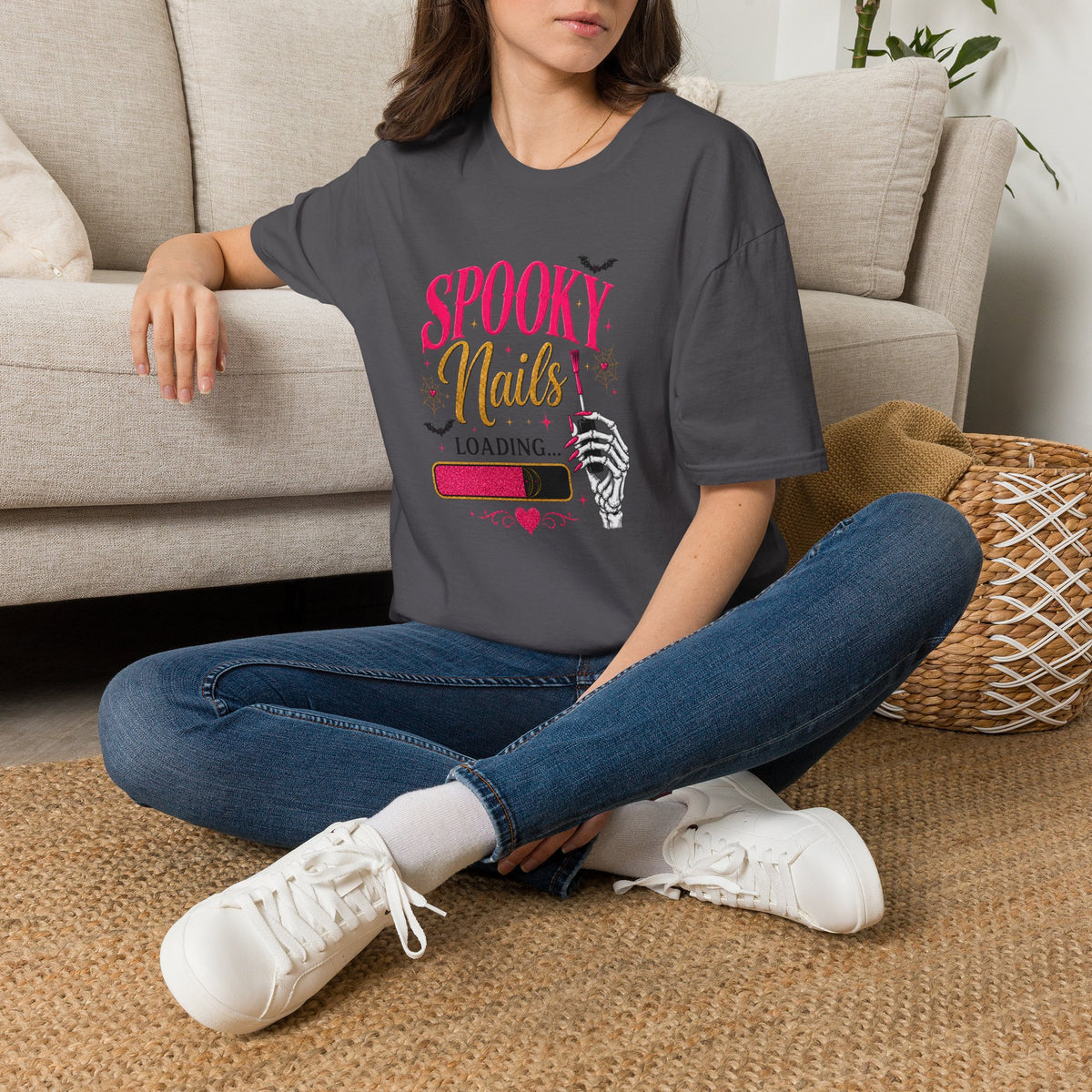 Spooky Nails Loading Tee