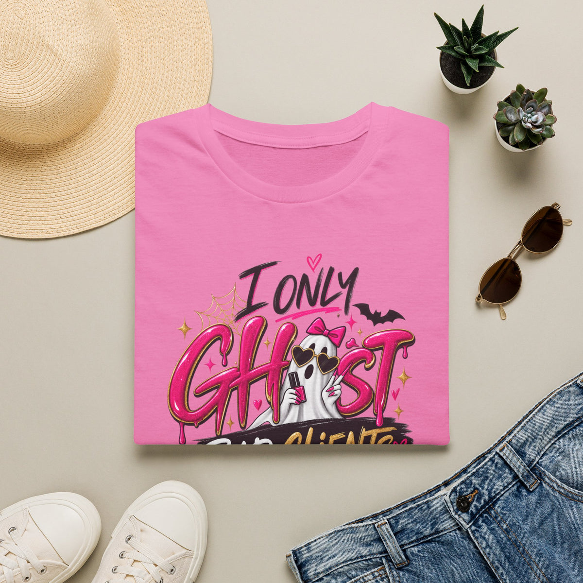 I Only Ghost Bad Clients Tee