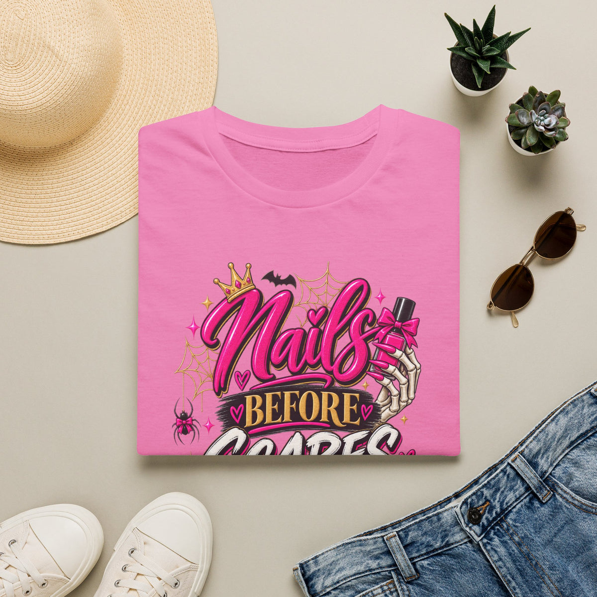 Nails Before Scares Tee