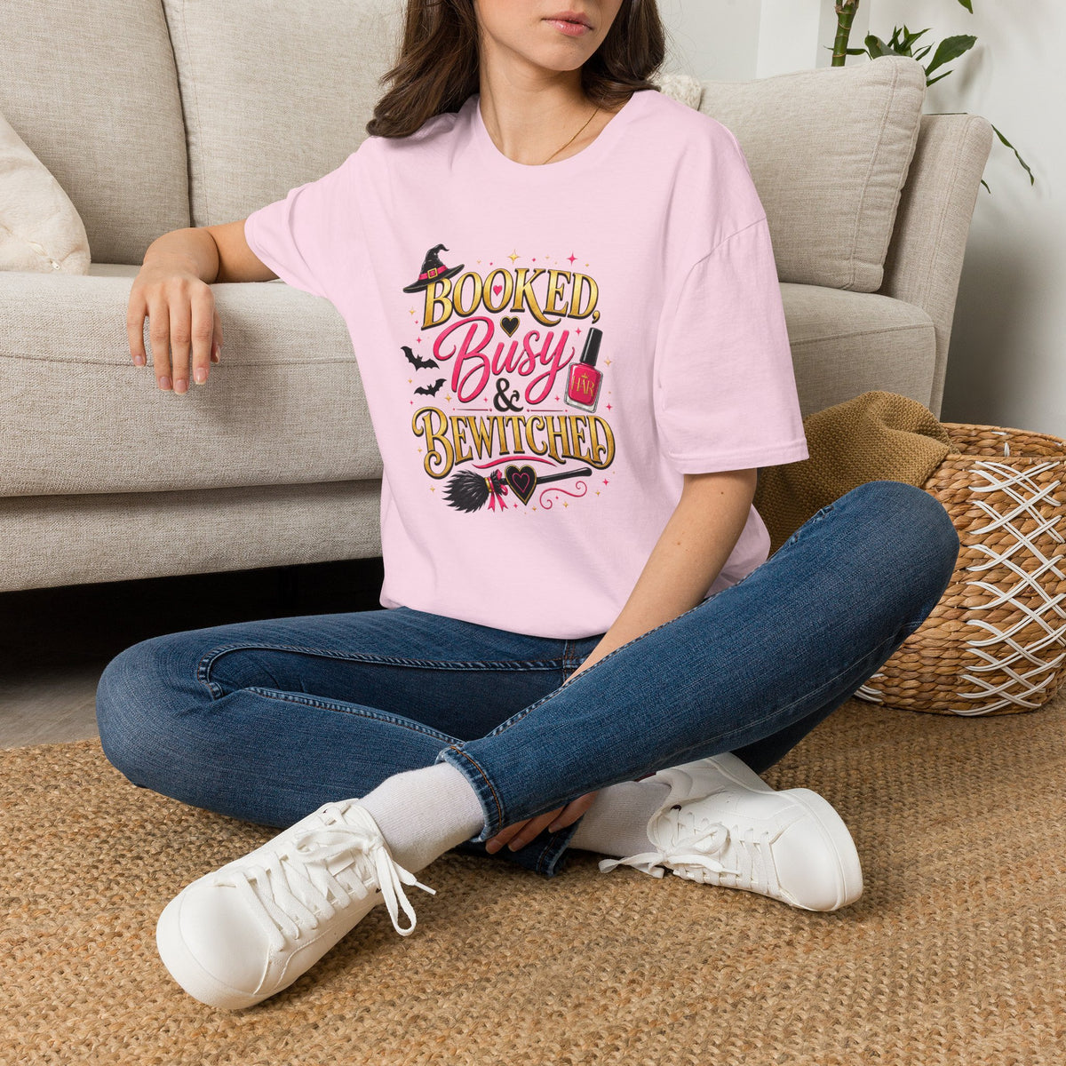 Booked, Busy & Bewitched Tee