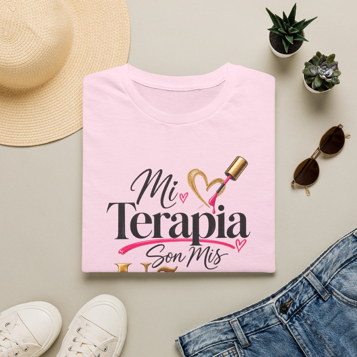 "Mi Terapia Son Mis Uñas" Tee