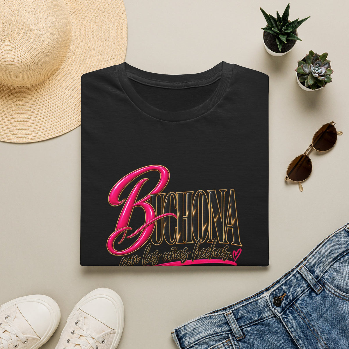 Buchona con las uñas hechas  Tee