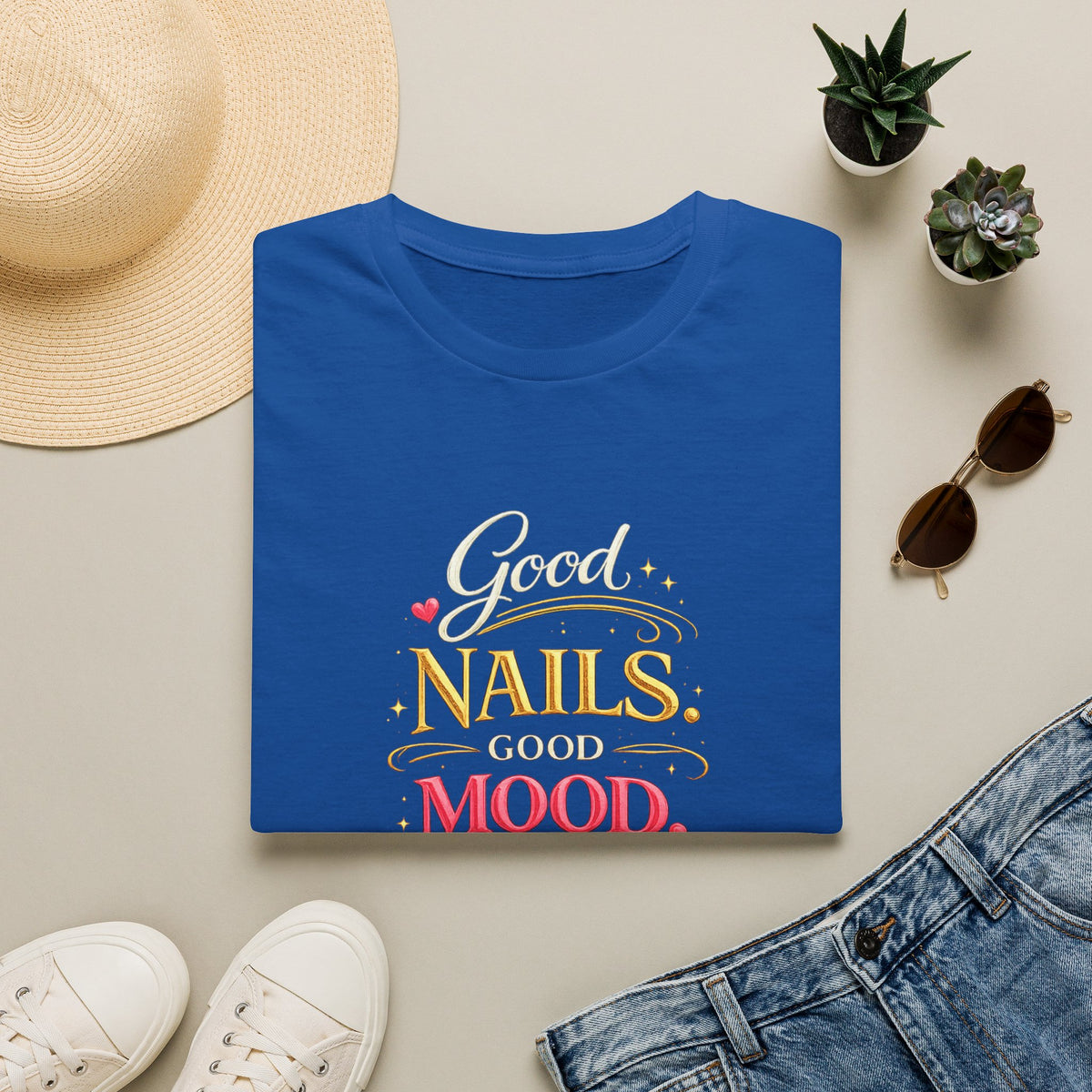 “Good Nails, Good Mood” Tee