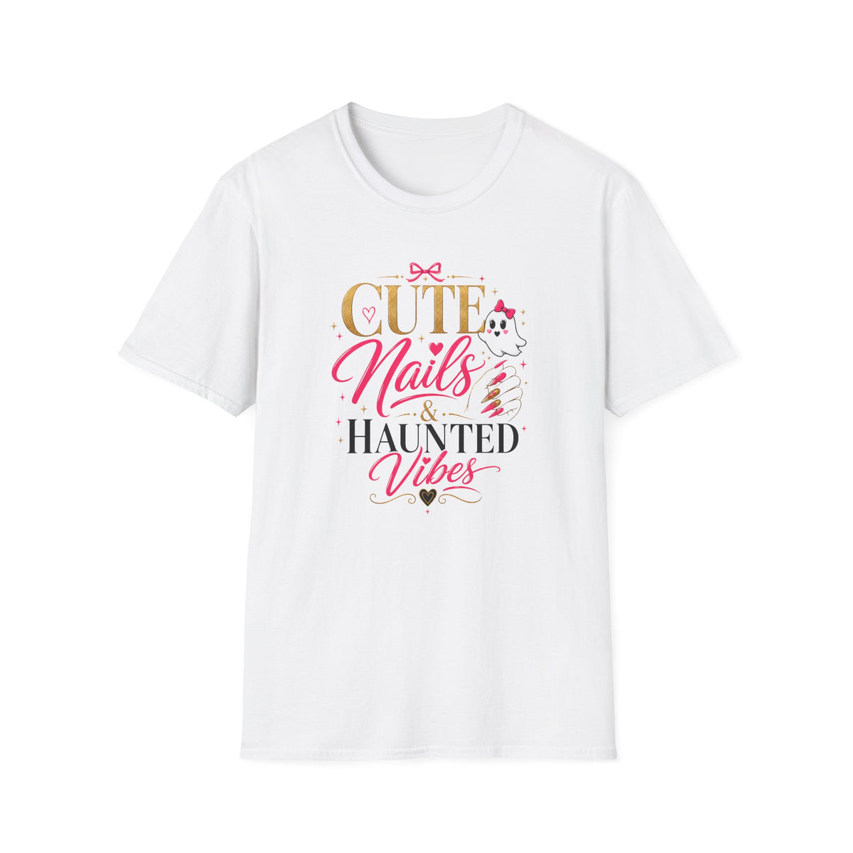 Cute Nails haunted vibes Tee