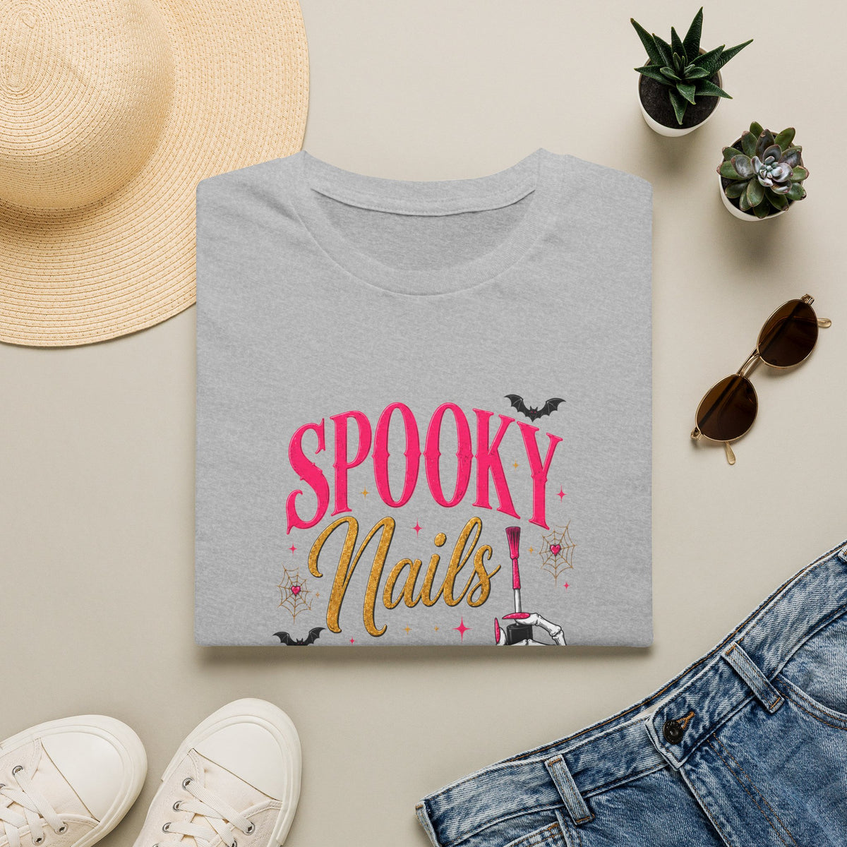 Spooky Nails Loading Tee