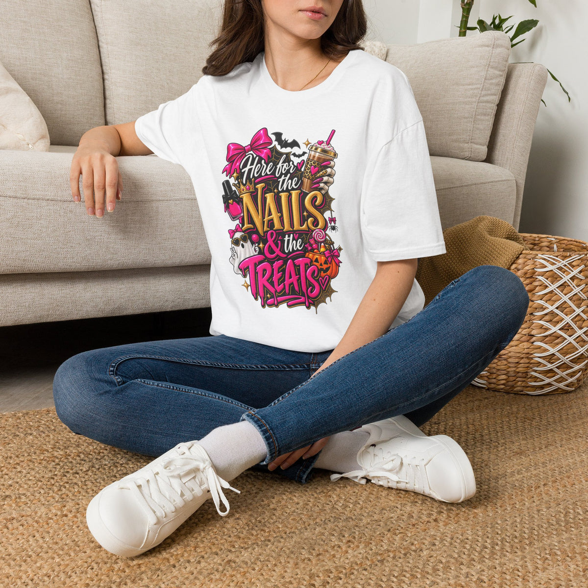 Here for the Nails & Treats Tee