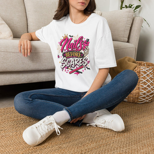 Nails Before Scares Tee