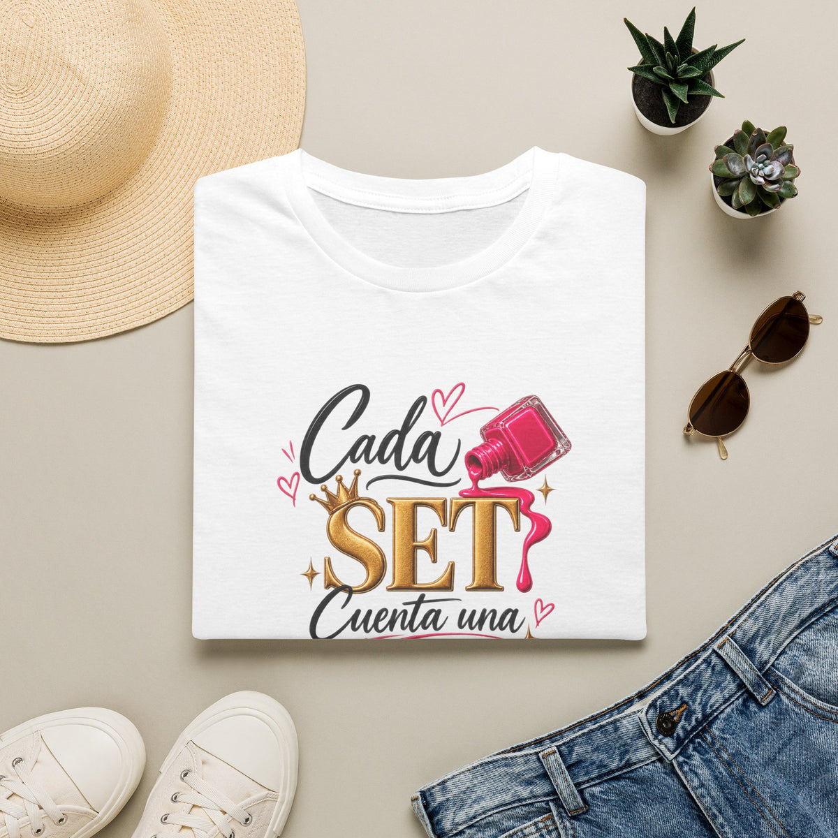 'Cada Set Cuenta Una Historia' Tee