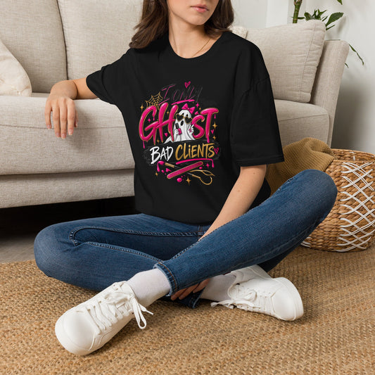 I Only Ghost Bad Clients Tee