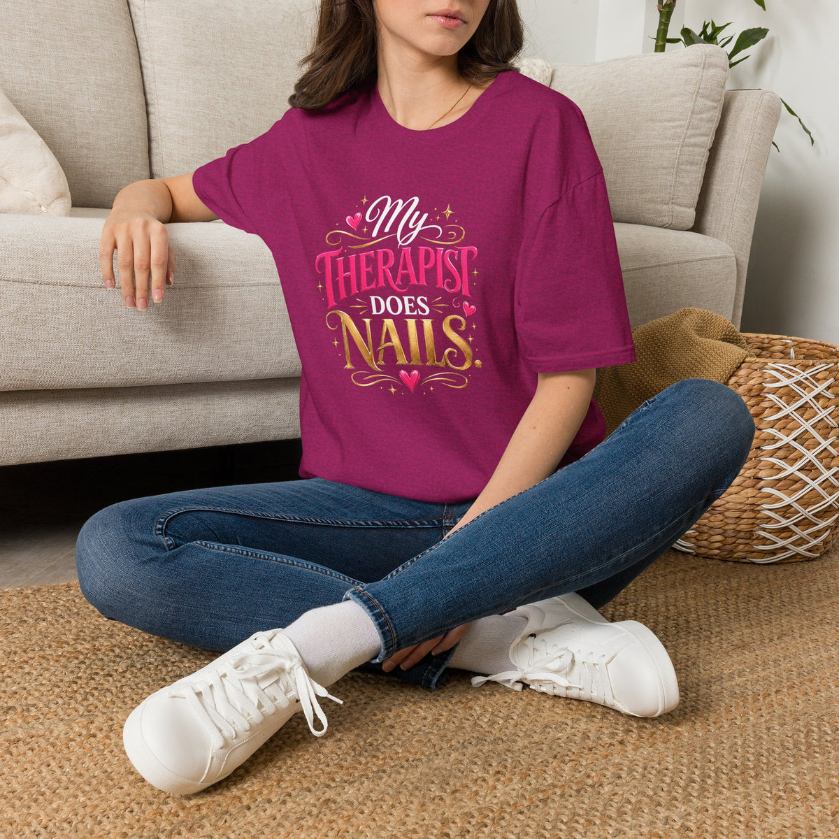 “My Therapist Does Nails” Tee