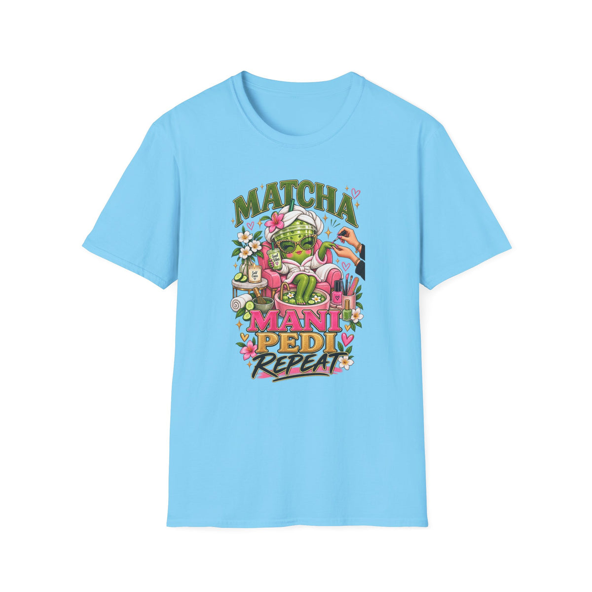Matcha Mani Pedi 2 Tee