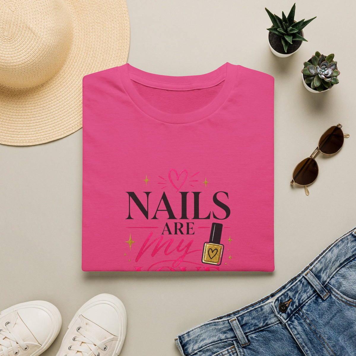 Nails Are My Love Language Tee