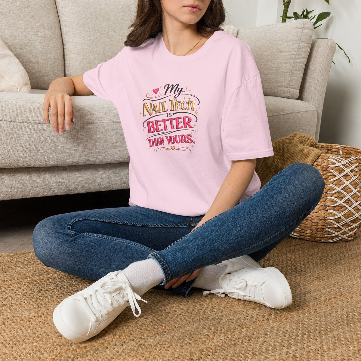 "My Nail Tech Is Better (Than Yours)" Tee