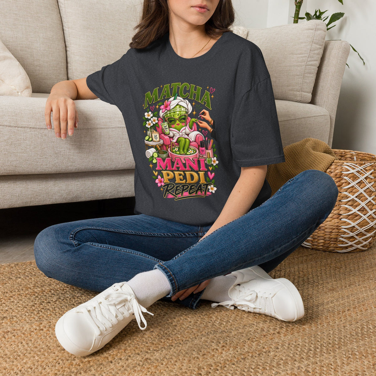 Matcha Mani Pedi 2 Tee