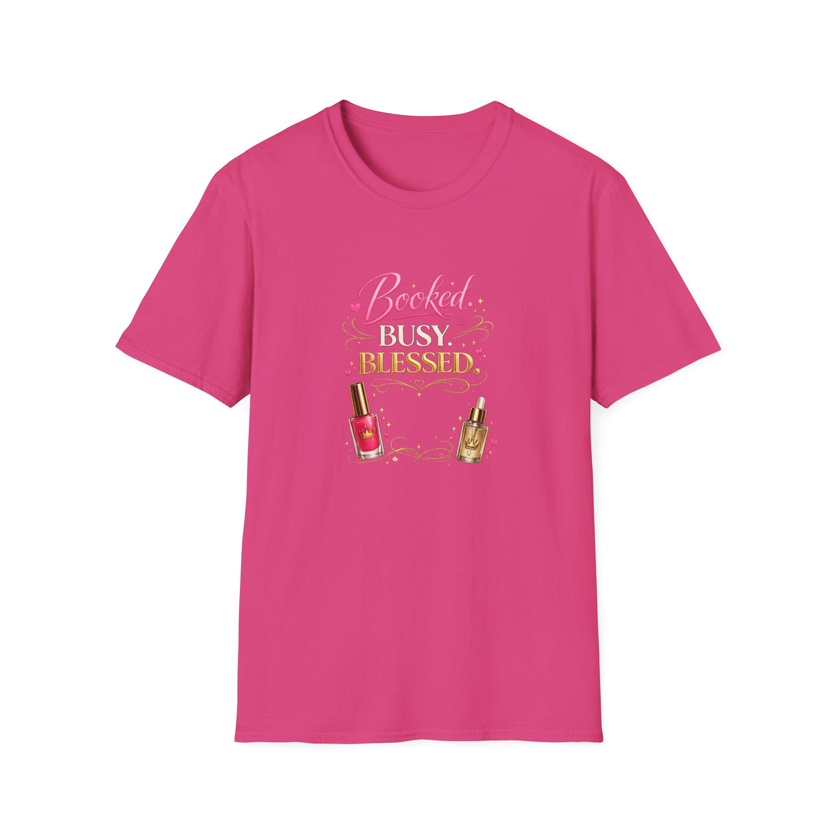 Booked Busy Blessed Tee