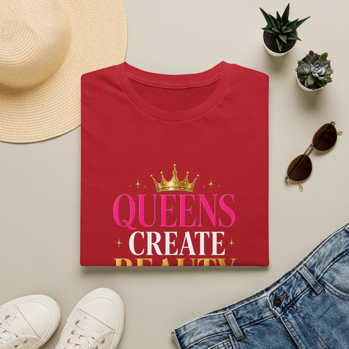 "Queens Create Beauty" Tee
