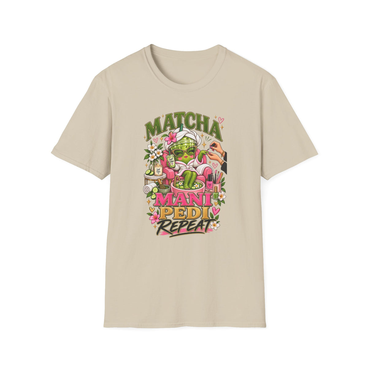 Matcha Mani Pedi 2 Tee
