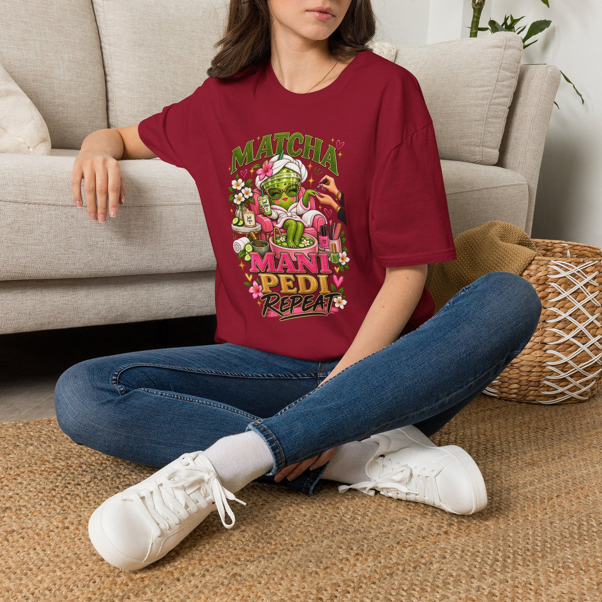 Matcha Mani Pedi 2 Tee