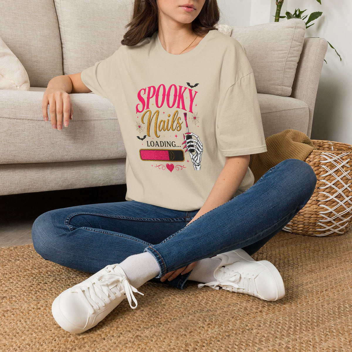 Spooky Nails Loading Tee