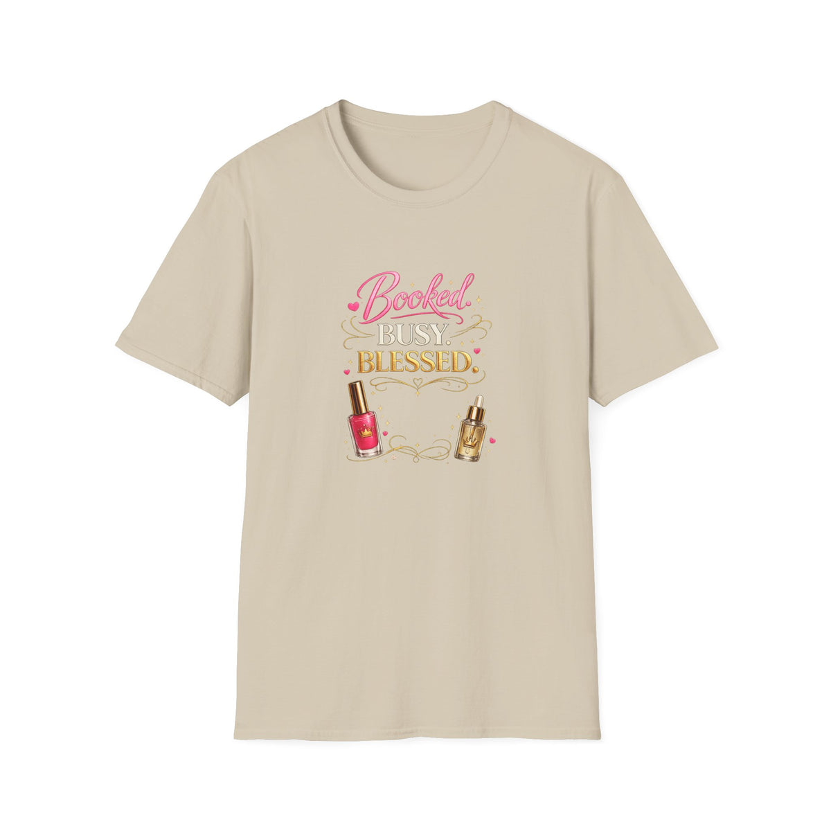 Booked Busy Blessed Tee