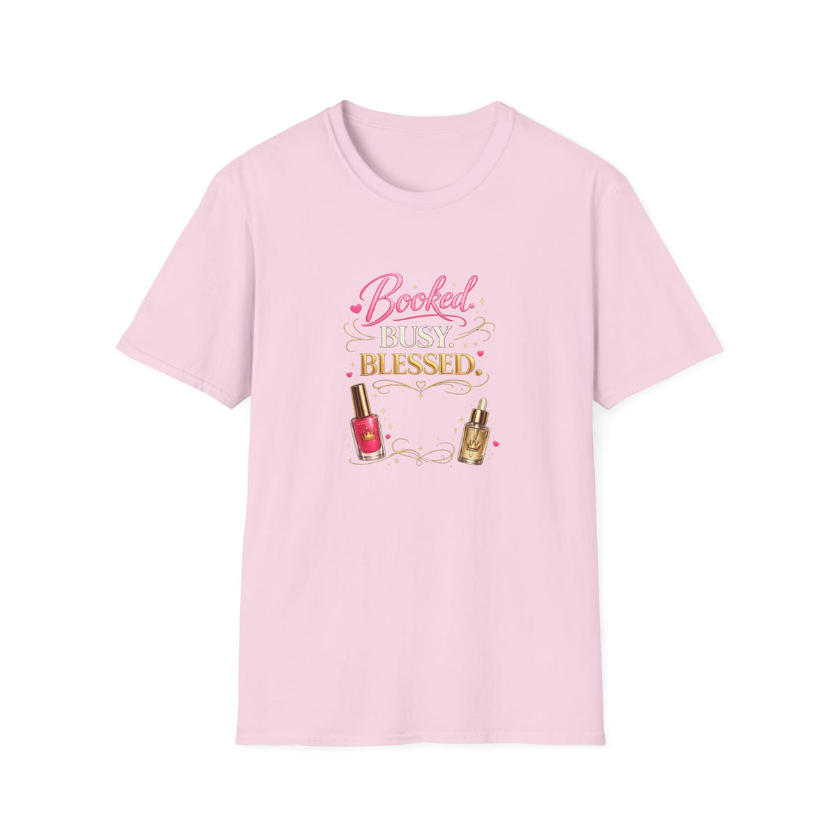 Booked Busy Blessed Tee