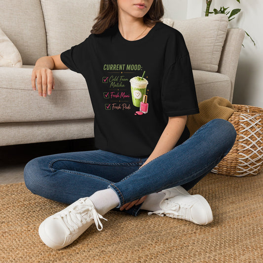 Current Mood Cold Foam Matcha Fresh Mani 2 Tee