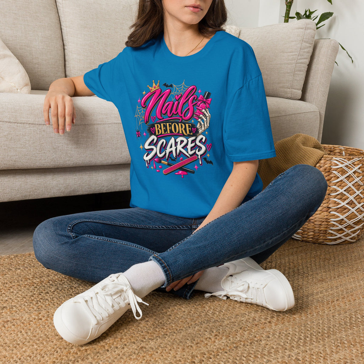 Nails Before Scares Tee